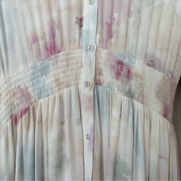 Z Supply Watercolor Floral Maxi Dress Size Medium - Picture 7 of 7